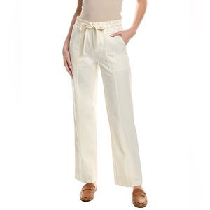 A.L.C paperbag Thomas Pant white/ivory canvas 8 NWT